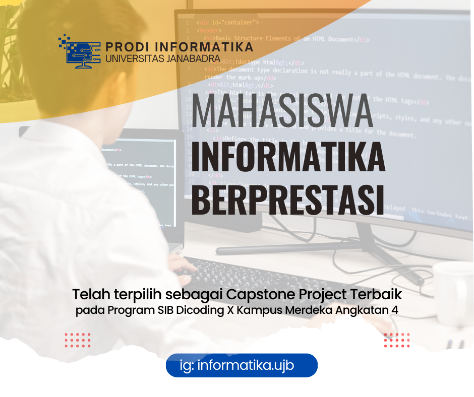 Mahasiswa Informatika Universitas Janabadra Raih Gelar Capstone Project Terbaik Program SIB Dicoding X Kampus Merdeka