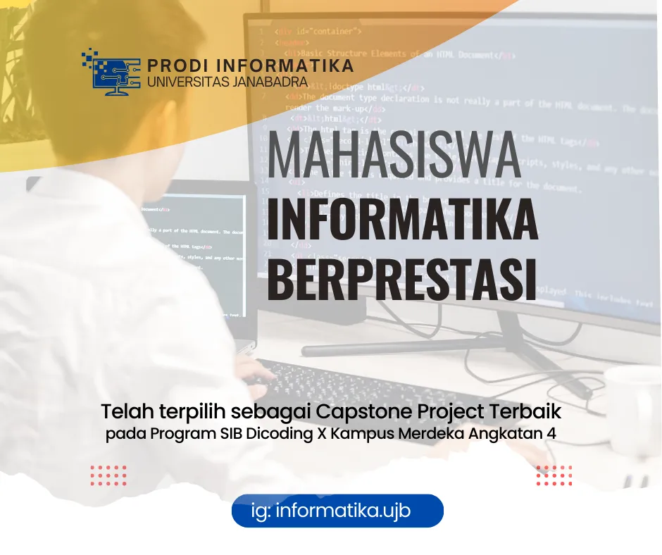 Mahasiswa Informatika Universitas Janabadra Raih Gelar Capstone Project Terbaik Program SIB Dicoding X Kampus Merdeka