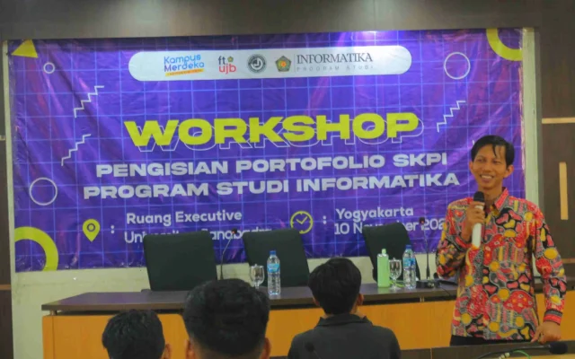 Workshop Pengisian Portofolio SKPI, Wajib Bagi Mahasiswa Informatika Janabadra