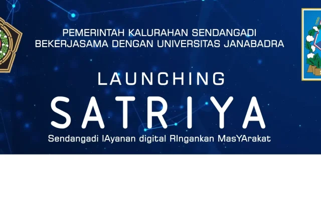 Launching Inovasi Kelurahan Sendangadi Sleman - Informatika Janabadra