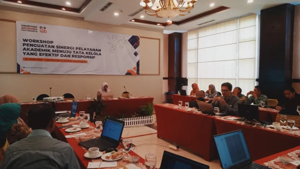 Workshop Penguatan Sinergi Pelayanan Akademik Menuju Tata Kelola yang Efektif dan Responsif