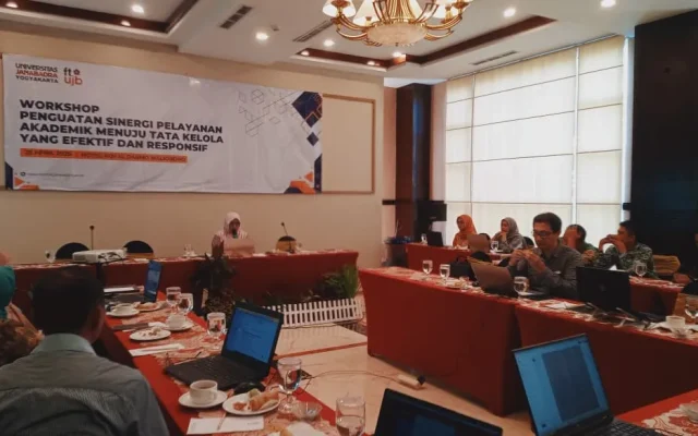 Workshop Penguatan Sinergi Pelayanan Akademik Menuju Tata Kelola yang Efektif dan Responsif